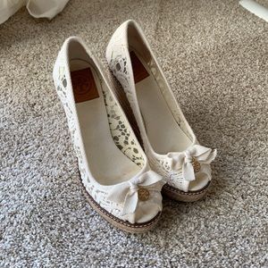 Tory Burch Jute Espadrille Wedge